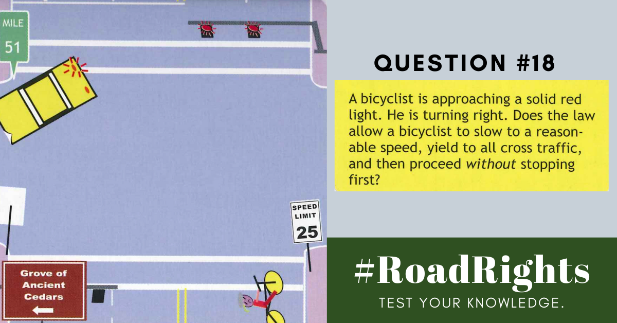 Road Rights Question 18