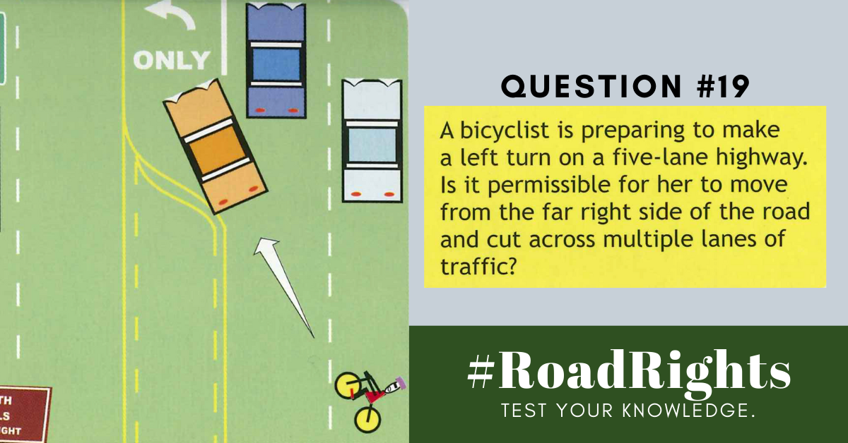 Road Rights Question 19