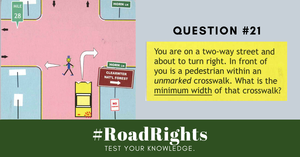 Road Rights Question 21