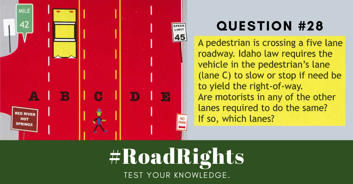 Road Rights Question 28