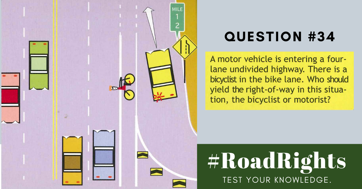 Road Rights Question 34