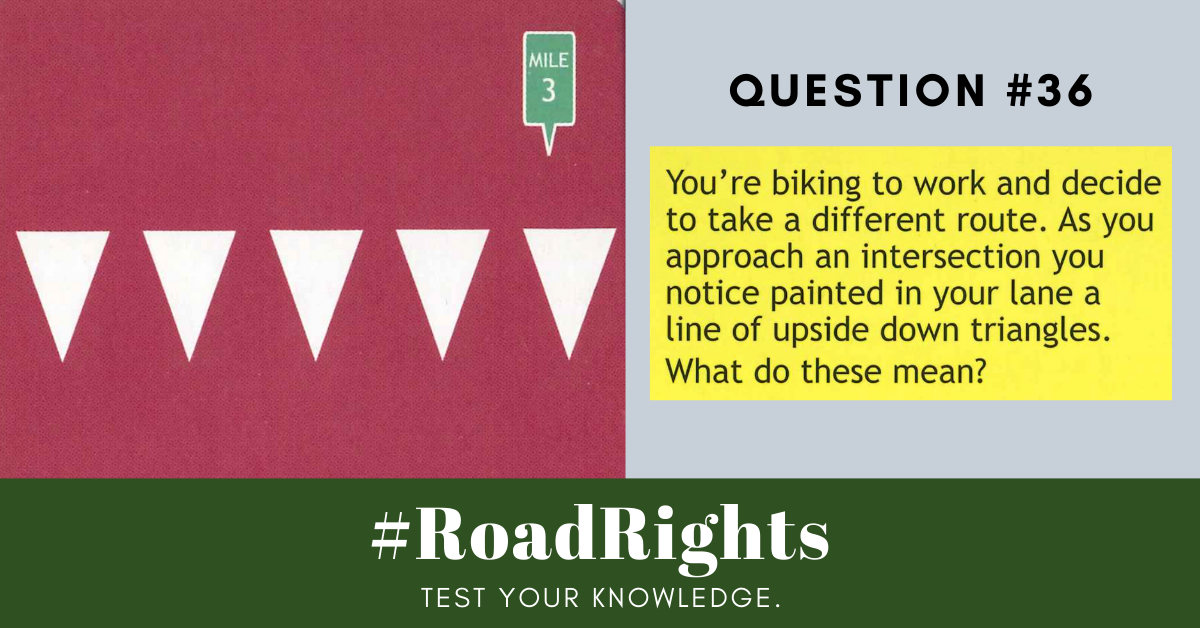 Road Rights Question 36
