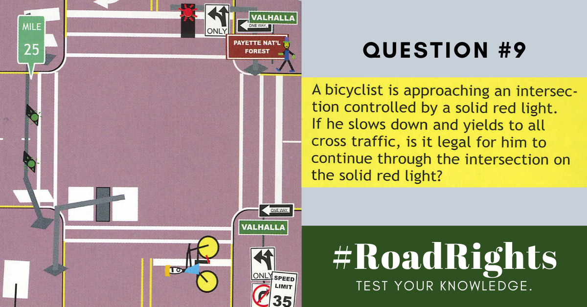 Road Rights Question 9